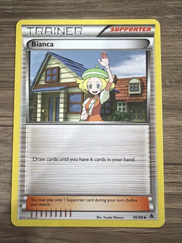 Bianca Pokemon Emerging Powers Normal Trainer Card (Category: Raw Singles) located in Quezon City. Submitted by bananak1tchen (Listing ID 1470600198, Image 1). Description: RFS: Decluttering MOP: Bank Transfer MOD: J&T / SDD.