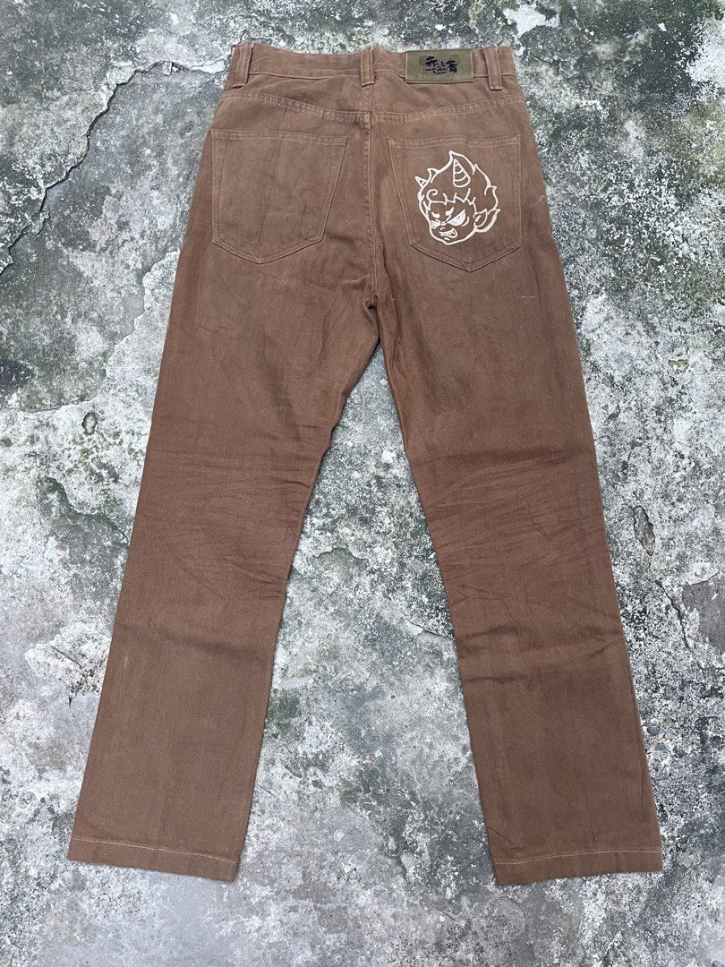 Big Train Choco Brown Japanese Pants (Category: Jeans) located in Buruanga. Submitted by kaizenfinds7 (Listing ID 1470632258, Image 1). Description: No issues Size 28 Length 38.5 +sf.