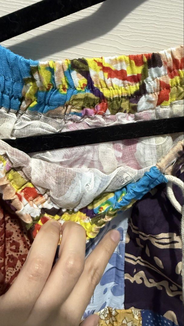 BKK Thailand Patchwork Maxi Skirt (Category: Skirts) located in Quezon City. Submitted by dinesaur (Listing ID 1470678226, Image 3). Description: Freesize up to XL.