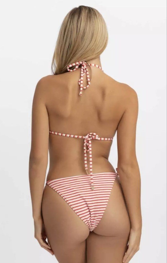 Blackbough Martini Triangle Bikini set / Red Flush Jacquard-S (Category: Bikinis & Swimsuits) located in Iloilo. Submitted by tttkhk (Listing ID 1470712063, Image 2). Description: .