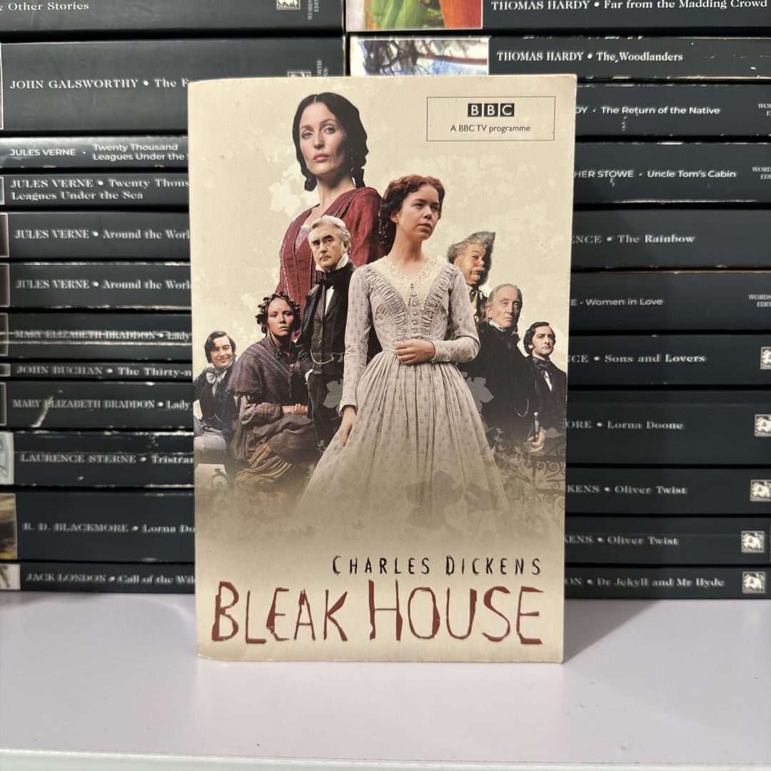 Bleak House by Charles Dickens BBC TV Programme Edition (Category: Storybooks) located in Lingayen. Submitted by readwjane (Listing ID 1470668456, Image 1). Description: - Title: Bleak House by Charles Dickens - Edition: BBC TV programme tie-in with cast cover - Format: Paperback - Condition: Clean edges and flat spine - Ideal for: Classic literature fans and collectors.