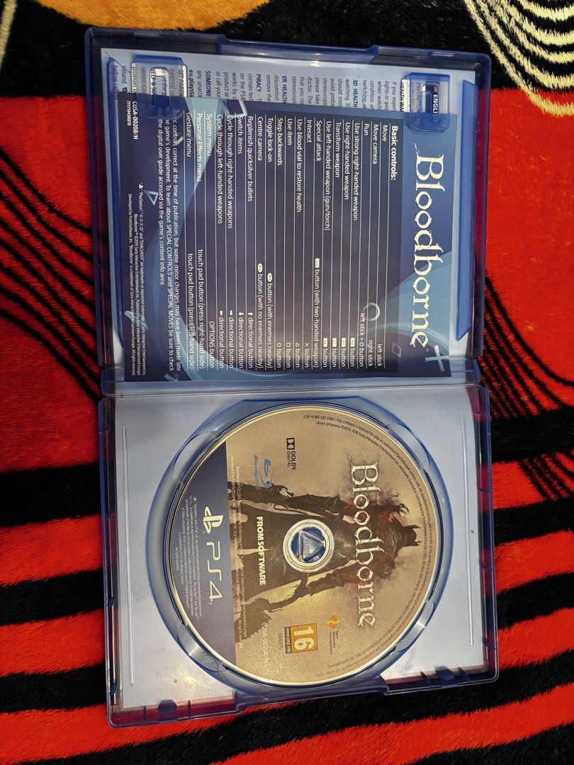 BLOODBORNE PS4 GAME (Category: PlayStation) located in Pasuquin. Submitted by gabelli.declutters (Listing ID 1470565282, Image 2). Description: Notes: Will not entertain resellers, All items are negotiable, wag lang sobrang barat. and all the items is working and good condition Loc: Meycauayan Bulacan, can do meet up basta malapit lang sa location, and pwede rin lalamove or lbc or j&t.