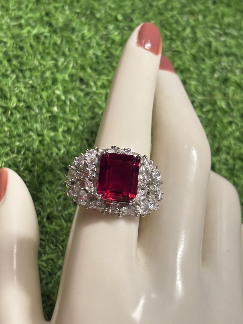 ❤️bloody garnet power ring gemstone (Category: Rings) located in Davao. Submitted by ememlou17 (Listing ID 1470573521, Image 3). Description: ❤️bloody garnet power Ring gemstone. Ring size 7.5 adjustable Markings au750 Rodium/ Platinum over copper based metal Tarnish resistant with extra care Message me directly📩.