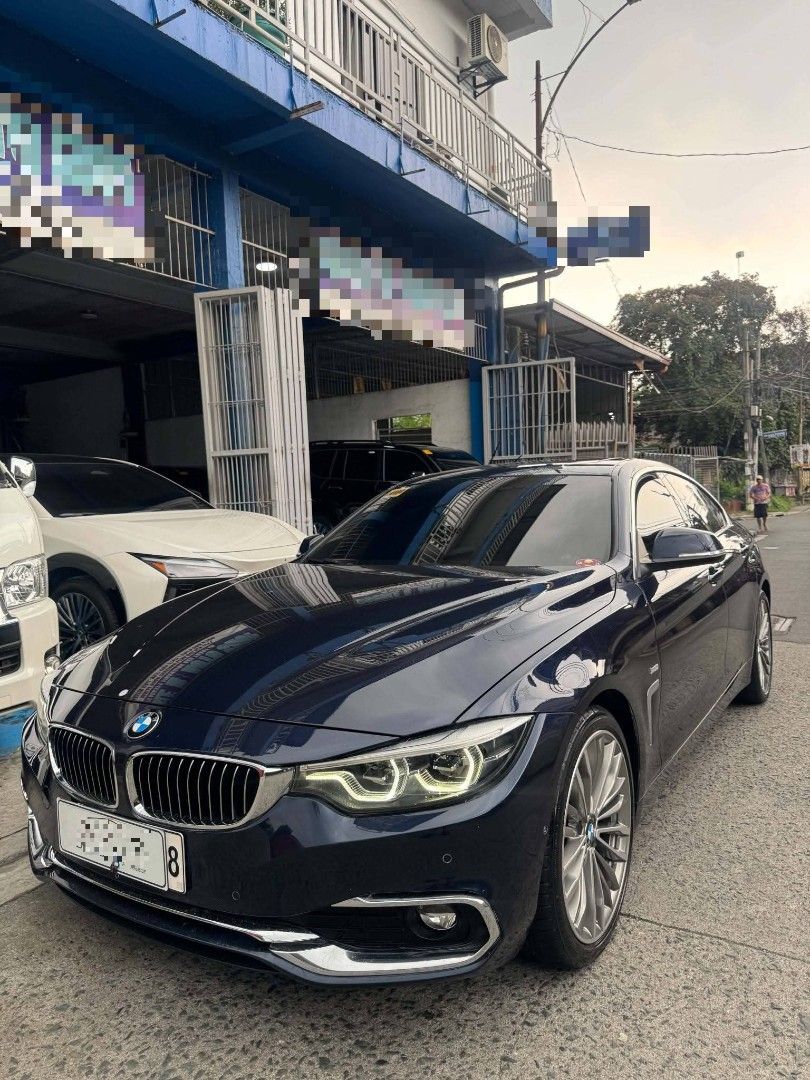 BMW 420d Grancoupe Auto (Category: Used Cars) located in Manila. Submitted by colynsantos (Listing ID 1470686467, Image 1). Description: 2018 BMW 420d GranCoupe Matic Diesel 𝙒𝙀 𝘼𝘾𝘾𝙀𝙋𝙏 𝙏𝙍𝘼𝘿𝙀 𝙄𝙉 𝘼𝙉𝘿 𝙁𝙄𝙉𝘼𝙉𝘾𝙄𝙉𝙂‼️ 𝗖𝗮𝗹𝗹 𝗼𝗿 𝗺𝗲𝘀𝘀𝗮𝗴𝗲 𝘂𝘀 𝗳𝗼𝗿 𝗺𝗼𝗿𝗲 𝗱𝗲𝘁𝗮𝗶𝗹𝘀‼️ ☎️📞: 0️⃣9️⃣2️⃣7️⃣4️⃣9️⃣7️⃣7️⃣8️⃣9️⃣7️⃣ 10TKM CASA MAINTAINED SLIGHTLY USED 2018 ORIGINAL ORCR 2019 ACQUIRED COMPLETE PAPERS NOT FLOODED.