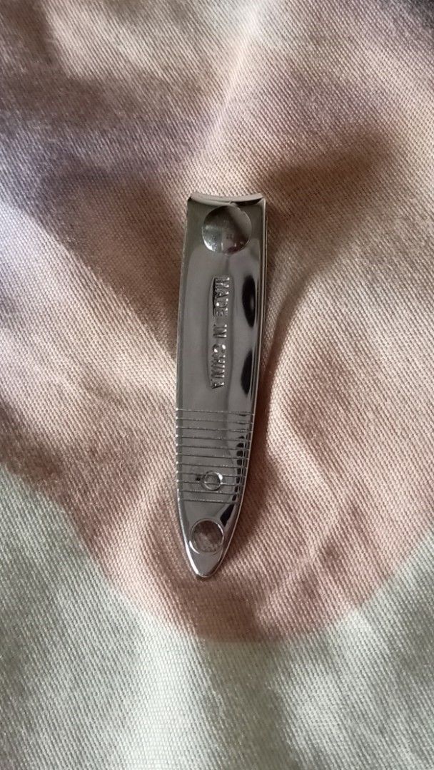 Bobbie Nail Clipper Metal (Category: Hands & Nails) located in Quezon City. Submitted by chacha30.s (Listing ID 1470660186, Image 2). Description: - Genuine Bobbie stainless steel nail clipper - Compact size fits easily in purses or toiletry bags - Textured grip lines near the tip prevent slipping - Smooth standard clipping lever mechanism - Clean and polished metal finish - Brand stamped on front with origin on reverse . Text me at 09277152134 .
