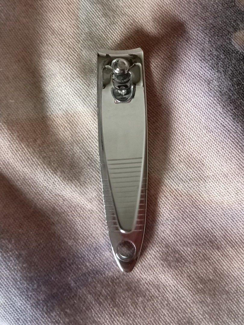 Bobbie Nail Clipper Metal (Category: Hands & Nails) located in Quezon City. Submitted by chacha30.s (Listing ID 1470660186, Image 1). Description: - Genuine Bobbie stainless steel nail clipper - Compact size fits easily in purses or toiletry bags - Textured grip lines near the tip prevent slipping - Smooth standard clipping lever mechanism - Clean and polished metal finish - Brand stamped on front with origin on reverse . Text me at 09277152134 .