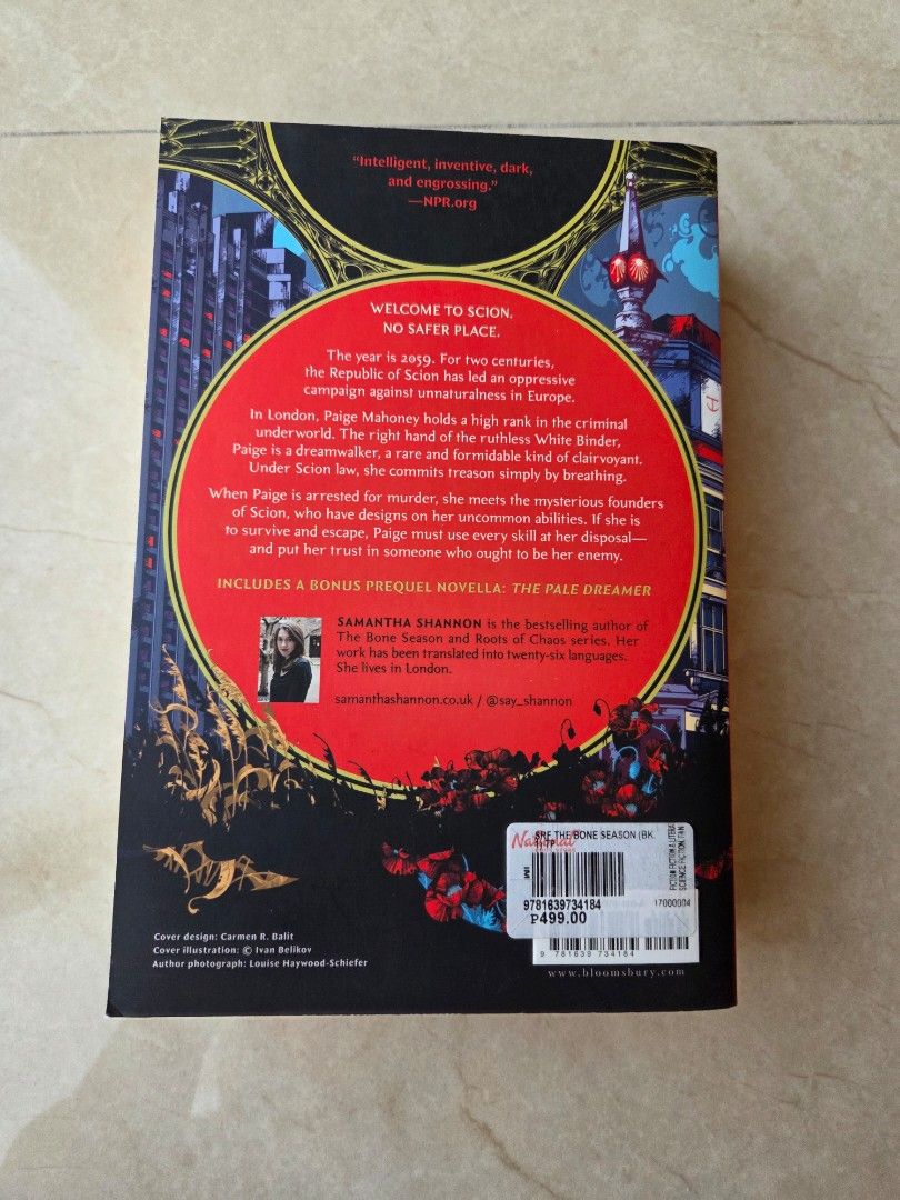 Bone Season (Category: Storybooks) located in Cebu City. Submitted by samshine.crfts (Listing ID 1470643897, Image 2). Description: LAST PRICE Condition in pictures Loc: Lapu-lapu city Cebu Mod: Jnt, or maxim for areas within metro Cebu Mop: Gcash/BPI.