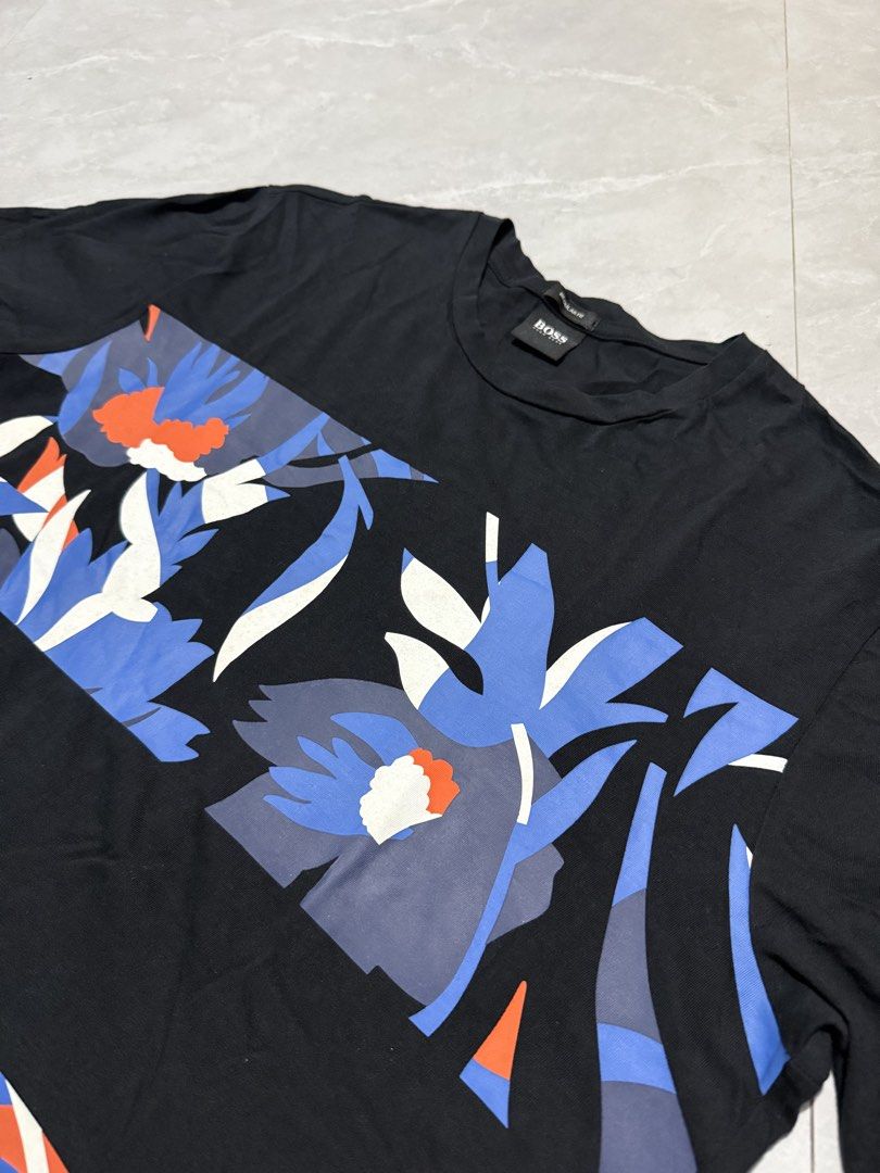 BOSS by Hugo Boss Tshirt (Category: Tshirts & Polo Shirts ) located in Calumpit. Submitted by Essentiality (Listing ID 1470578662, Image 3). Description: BOSS by Hugo Boss Tshirt 21x28.5 M on tag ₱700.