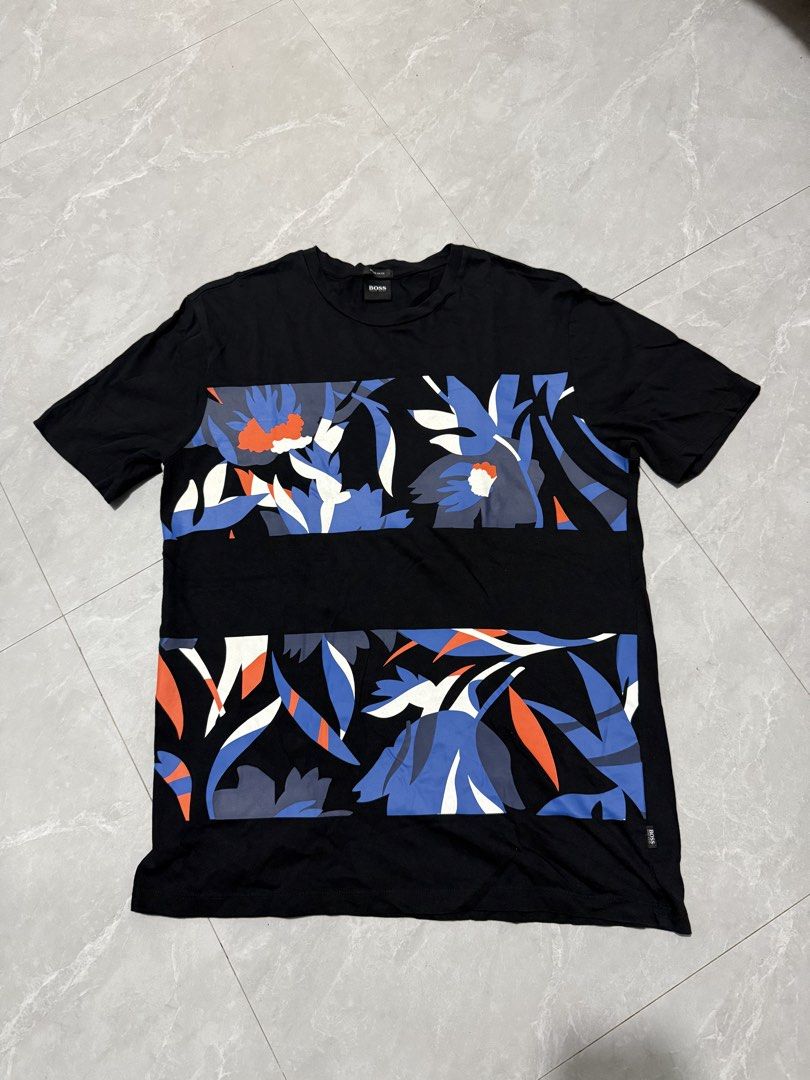 BOSS by Hugo Boss Tshirt (Category: Tshirts & Polo Shirts ) located in Calumpit. Submitted by Essentiality (Listing ID 1470578662, Image 1). Description: BOSS by Hugo Boss Tshirt 21x28.5 M on tag ₱700.