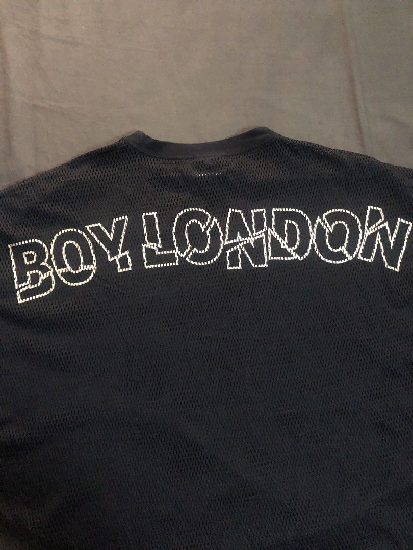Boy London Mesh Shirt Black (Category: Tshirts & Polo Shirts ) located in Tarlac. Submitted by geegeegoods (Listing ID 1470717875, Image 3). Description: Boy London Mesh Shirt Black Size XL Color Rate: 9.9/10 Like new condition No issues.
