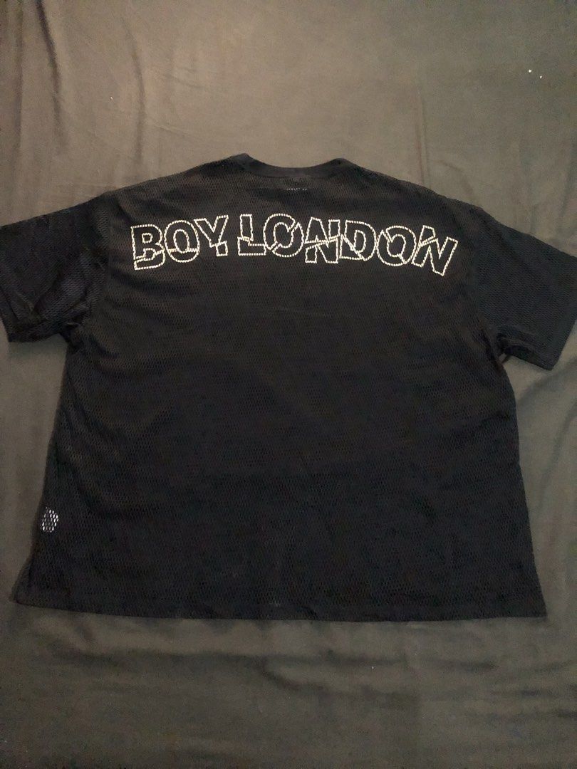 Boy London Mesh Shirt Black (Category: Tshirts & Polo Shirts ) located in Tarlac. Submitted by geegeegoods (Listing ID 1470717875, Image 1). Description: Boy London Mesh Shirt Black Size XL Color Rate: 9.9/10 Like new condition No issues.
