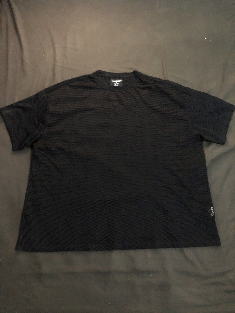 Boy London Mesh Shirt Black (Category: Tshirts & Polo Shirts ) located in Tarlac. Submitted by geegeegoods (Listing ID 1470717875, Image 2). Description: Boy London Mesh Shirt Black Size XL Color Rate: 9.9/10 Like new condition No issues.