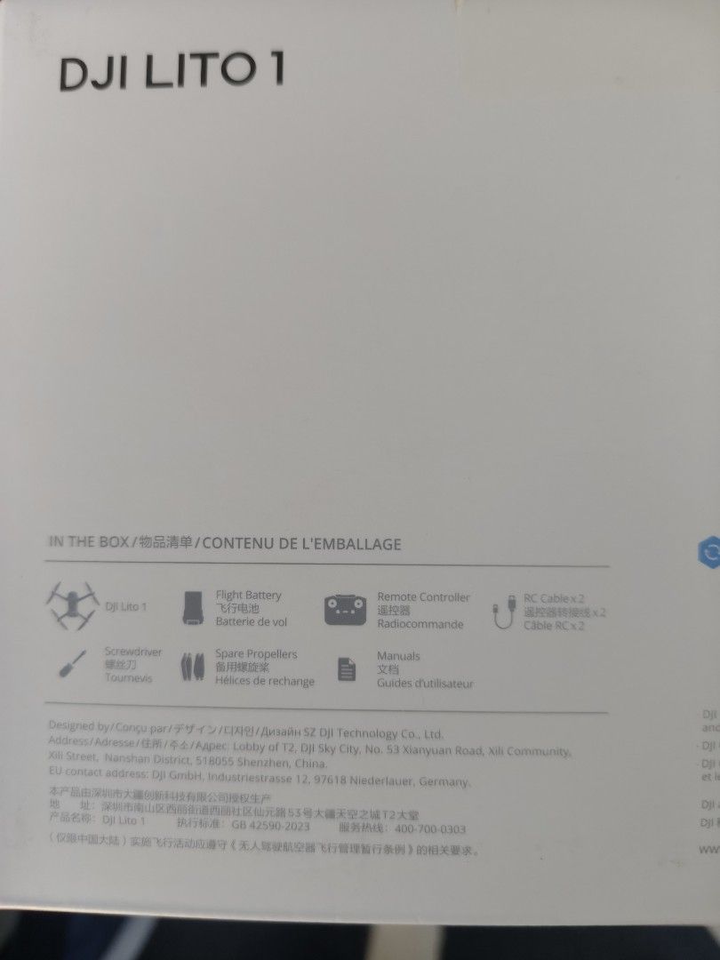 BRAND NEW DJI - LITO 1 SEALED (Category: Other Gadgets) located in Manila. Submitted by paopescasio (Listing ID 1470566204, Image 3). Description: BRAND NEW DJI LITO 1 SEALED!!! RFS: NAGBAGO LANG NG ISIP 🤣😅.