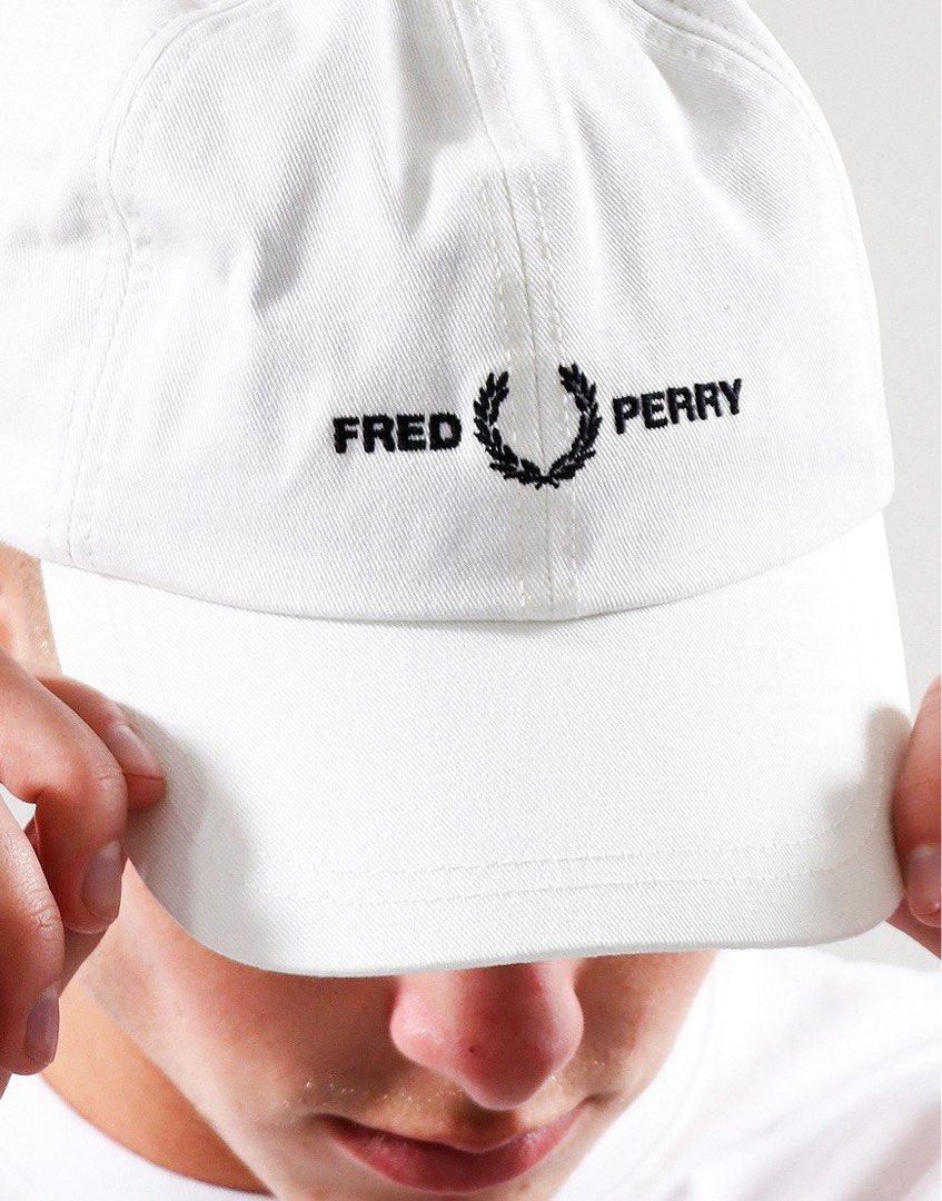 Brand new Fred Perry Cap (Category: Caps & Hats) located in Manila. Submitted by dane.closet (Listing ID 1470651345, Image 2). Description: Brand new Fred Perry Cap Size: One size fits all -Adult size Brand new never been worn No flaws at all 10/10 Color rate Authentic/Original with complete tags Price: 1650 ✔️ COD via Lalamove ✔️ Door to door delivery through J&T express ✔️ Open for meetups within Makati Dm me 💯.