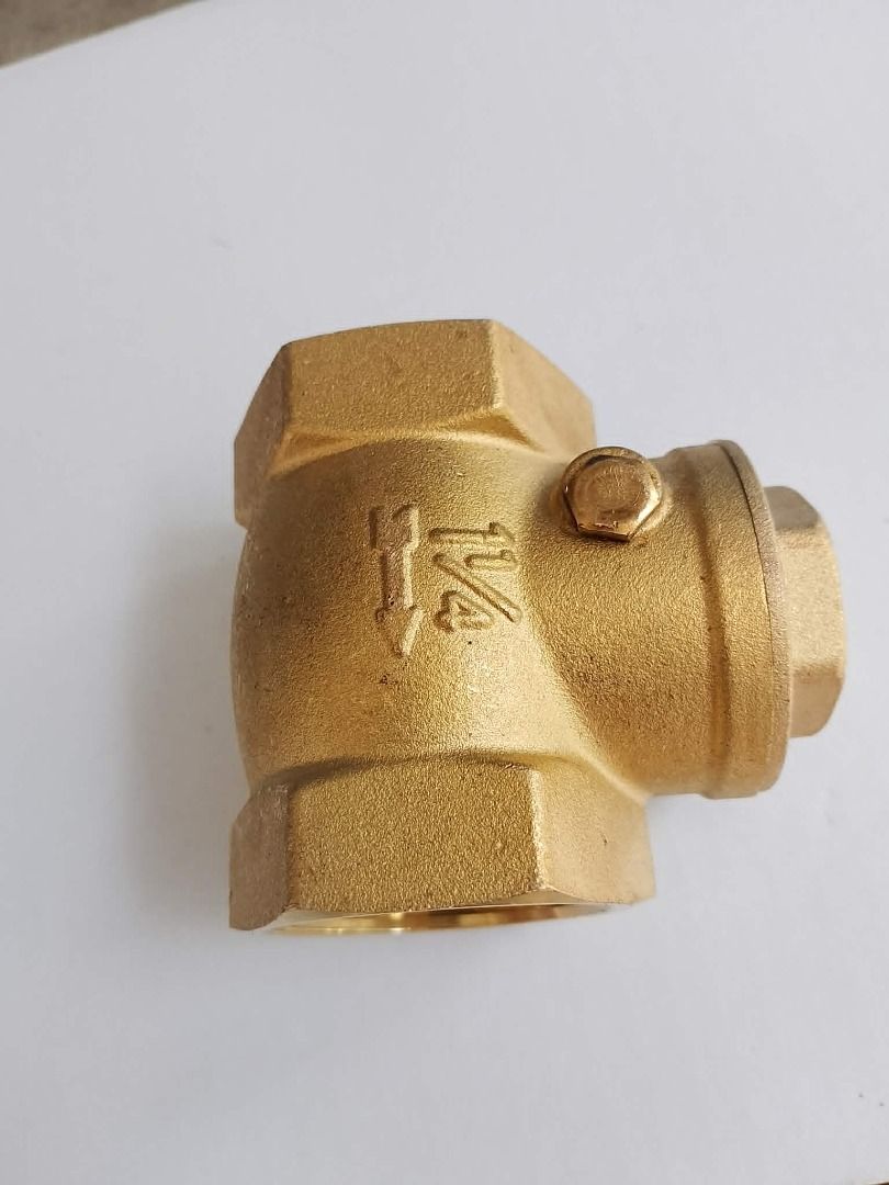 Brass check valve threaded 1 1/4 (Category: Everything Else Others) located in Manila. Submitted by 09171479278_elsie. (Listing ID 1470565689, Image 3). Description: Brass check valve threaded 1 1/4.