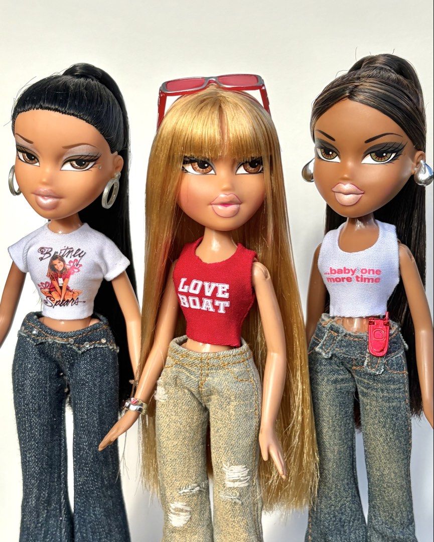 Bratz Britney Spear Collection ✨💋 (Category: Kids Toys) located in Quezon City. Submitted by bratinellaz (Listing ID 1470654104, Image 2). Description: ✨ IT’S BRITNEY B💋TCH ✨ NEW COLLECTION 💅🏽 Php 150 each 💅🏽 Tank Top & Tshirt only (Doll, other clothes and accessories not included) 💅🏽 This is handmade so expect some imperfections 💅🏽 Do not wash, glue dissolves in water 💅🏽 Limited stocks 💅🏽 GCASH 💅🏽 JNT only.