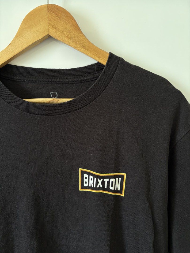 Brixton skate t-shirt (Category: Tshirts & Polo Shirts ) located in General Santos City (Dadiangas). Submitted by a.rt.eyes (Listing ID 1470579816, Image 3). Description: Brixton skate t-shirt Size medium on tag Dimension width 20 length 28 Excellent condition with no issues Color rate 10/10, color may vary due to lighting Original Located in General Santos City, Mindanao. Shipping fee applies for buyers outside my location. Payment first only no