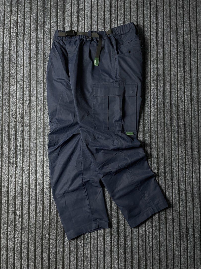 Broshood - A/W23 Geared Cargo Pants (Category: Activewear) located in Puerto Princesa. Submitted by palawan.swagdealer (Listing ID 1470702488, Image 1). Description: Condition: Excellent Issue: None Measurements/Dimention: -Waist: 30-38 -Length: 41 -Thigh: 15 -Leg Openning/Hem: 9 .