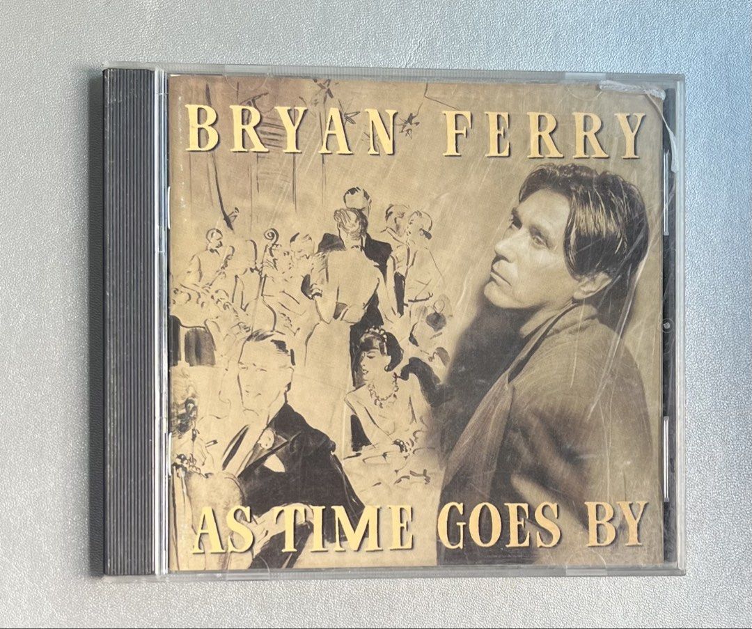 Bryan Ferry As Time Goes By CD Album (Category: CDs & DVDs) located in Pasig City. Submitted by coolbreeze872 (Listing ID 1470616430, Image 1). Description: - Artist: Bryan Ferry (Roxy Music frontman) - Album: As Time Goes By - Format: Audio CD in jewel case with original cover artwork - Genre: Classic vocal jazz and pop covers - Condition: Case shows minor storage wear; play surface is clean and tested.