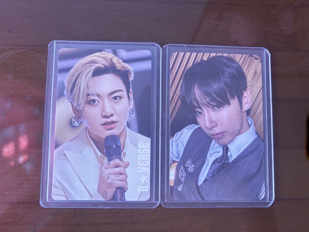 BTS Jungkook JK BVERSE and Arirang (Category: K-Wave Merchandise) located in Quezon City. Submitted by tkkmisser (Listing ID 1470568688, Image 1). Description: sold as set only payo dm me for vid condi location: fairview, qc.