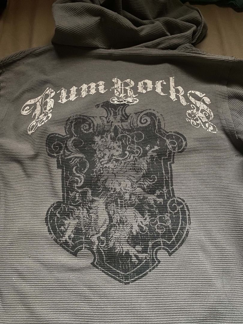Bum Rocks Hooded Cardigan (Category: Coats, Jackets and Outerwear) located in Valenzuela. Submitted by koopkeens (Listing ID 1470724536, Image 1). Description: Bum Rocks Waffle Knit Hooded Cardigan Medium 1,000 Valenzuela City.