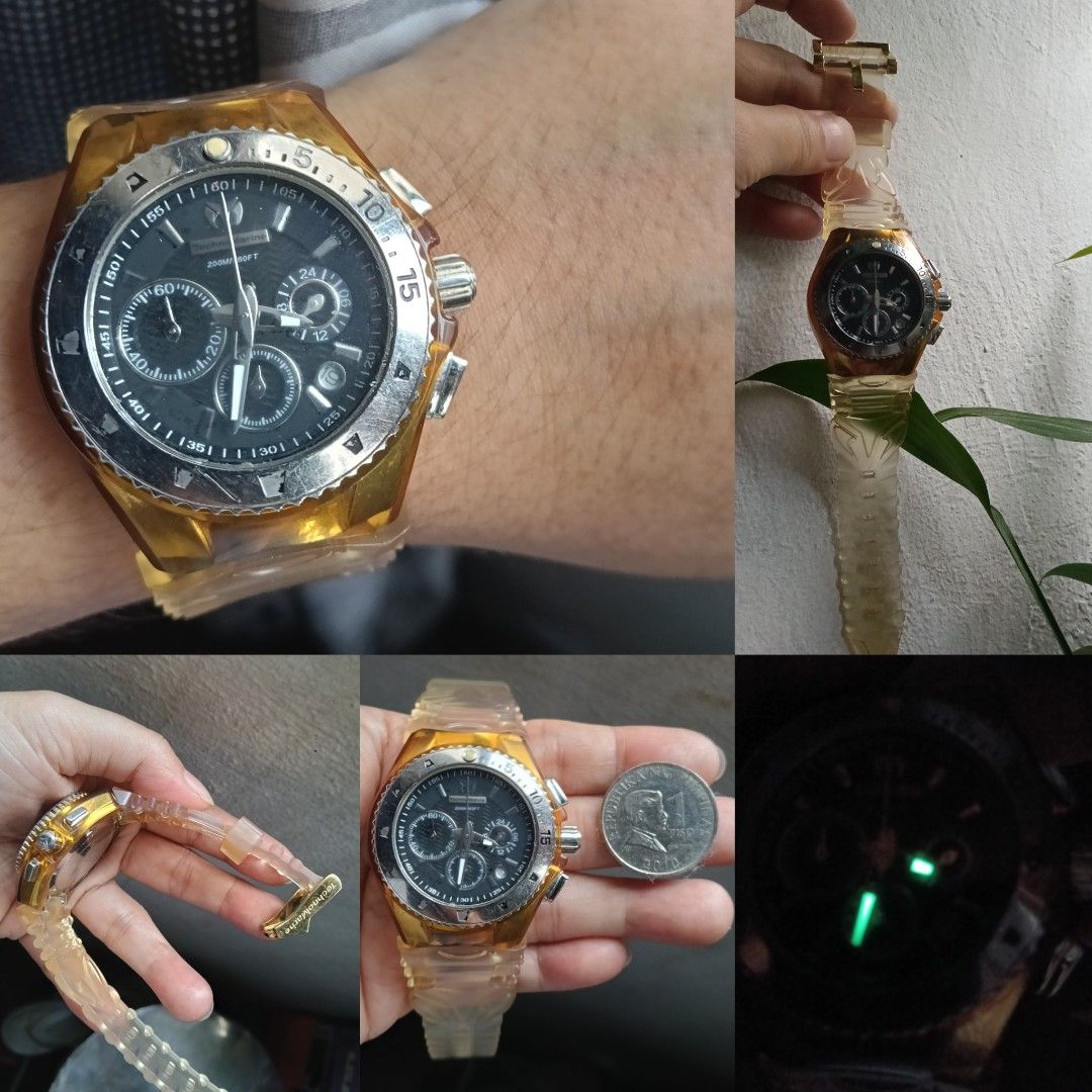 Bundle of Technomarine & Fila (Category: Luxury Watches) located in Manila. Submitted by trendyie100 (Listing ID 1470632485, Image 1). Description: Fixed na. Selling as is, bundle of Classic Technomrine Chronograph and Fila Date Women's Quartz Watch, both working with usual signs of usage and flaws, still presentable. •Payment 1st policy thru gcash or bpi •No return, no exchange, no refund.