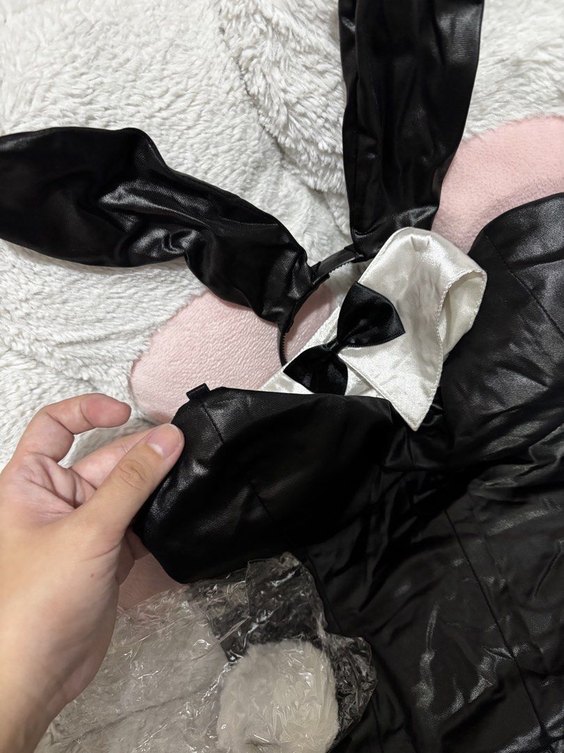 Bunny girl (Category: Undergarments & Loungewear) located in Manila. Submitted by nagusamero (Listing ID 1470686172, Image 2). Description: Used for Costrial only No LP not my size anymore NO WHEN WORN PICS size : S - M No strap you need to buy your own strap for this inclusions -Bunny ears - neck ribbon - suit - bunny tail.