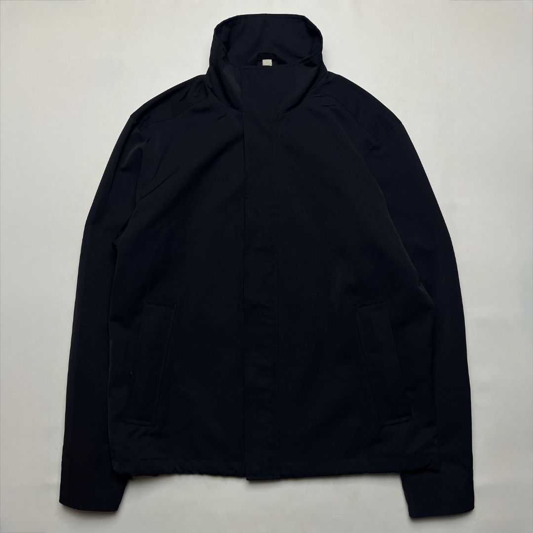 Burberry Brit Navy Blue Harrington Jacket (Category: Coats, Jackets and Outerwear) located in Caloocan City. Submitted by achilles_grails (Listing ID 1470578941, Image 1). Description: - Brand: Burberry Brit - Color: Navy Blue - Material: 54% Polyester, 46% Cotton shell with signature check lining - Closure: Zip and snap-button front - Hardware: Branded metal details - Care: Dry clean only - Condition: Excellent pre-loved condition (ready to wear
