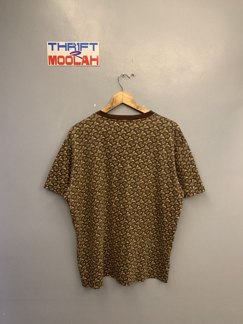 BURBERRY MONOGRAM STRIPE TEE (Category: Tshirts & Polo Shirts ) located in Cavite. Submitted by thrift2moolah (Listing ID 1470610833, Image 2). Description: BURBERRY MONOGRAM STRIPES TEE Size M on tag 24-25/27 - Good condition 600 plus sf.