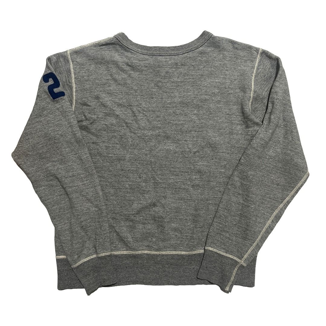 Buzz Ricksons Freedom Sleeve Sweatshirt Heather Gray BR69507 (Category: Coats, Jackets and Outerwear) located in Makati City. Submitted by astraeus720 (Listing ID 1470679637, Image 2). Description: Pit width: 22.5" Length: 24" Needs wash Issue: Check photos.