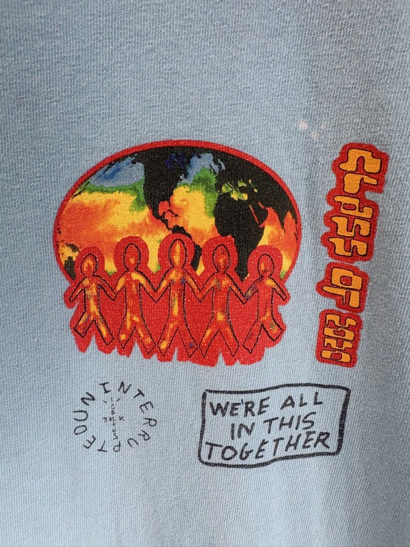 Cactus Jack Class of 2020 (Category: Tshirts & Polo Shirts ) located in Echague. Submitted by jake_rc (Listing ID 1470629277, Image 2). Description: Cactus Jack Class of 2020 Size Large Good condition (not excellent) Dimes 21 x 28 Issue: ligth red color bleeding / small bleach stain (see photos) / unnoticeable hairlines sa color black print Price 450 plus SF.