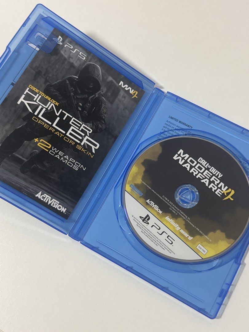 Call of Duty Modern Warfare PS5 Game Disc, Video Gaming, Video Games ...