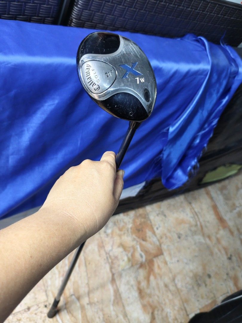 CALLAWAY X 7 FW (Category: Golf) located in Manila. Submitted by meiyeon2 (Listing ID 1470569642, Image 2). Description: SR FLEX RIGHT HANDED CLUB GRAPHITE SHAFT GRIPS IN GOOD CONDITION..