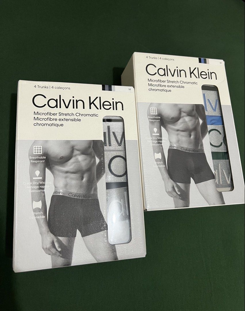 CALVIN KLEIN (Category: Underwear) located in Pasay City. Submitted by pt6nation (Listing ID 1470716997, Image 2). Description: 🔥 CALVIN KLEIN 🔥 ✨ LEGIT & AUTHENTIC ✨ Super fresh from Vancouver, Canada! 🇨🇦 🩲 Calvin Klein Trunk brief size (M) — Men 💰 YOURS FOR ONLY ₱3,850 lang for 4 pcs. 🥰 Perfek na perfek pang Christmas gift! 😍 🚚 DELIVERY AVAILABLE; ✅ Lalamove — within Metro Manila ✅ J&T Express — outside Metro Manila #CalvinKlein #MensU
