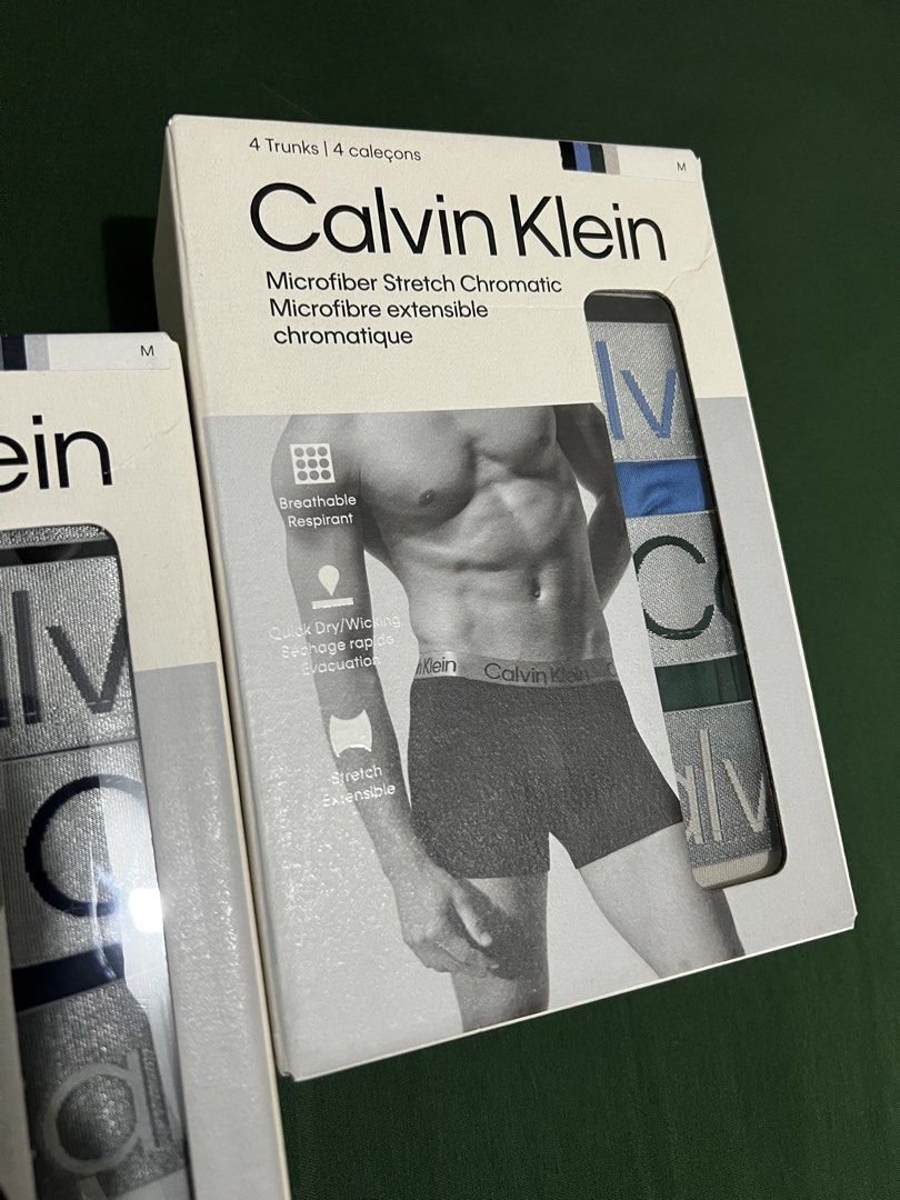 CALVIN KLEIN (Category: Underwear) located in Pasay City. Submitted by pt6nation (Listing ID 1470716997, Image 1). Description: 🔥 CALVIN KLEIN 🔥 ✨ LEGIT & AUTHENTIC ✨ Super fresh from Vancouver, Canada! 🇨🇦 🩲 Calvin Klein Trunk brief size (M) — Men 💰 YOURS FOR ONLY ₱3,850 lang for 4 pcs. 🥰 Perfek na perfek pang Christmas gift! 😍 🚚 DELIVERY AVAILABLE; ✅ Lalamove — within Metro Manila ✅ J&T Express — outside Metro Manila #CalvinKlein #MensU