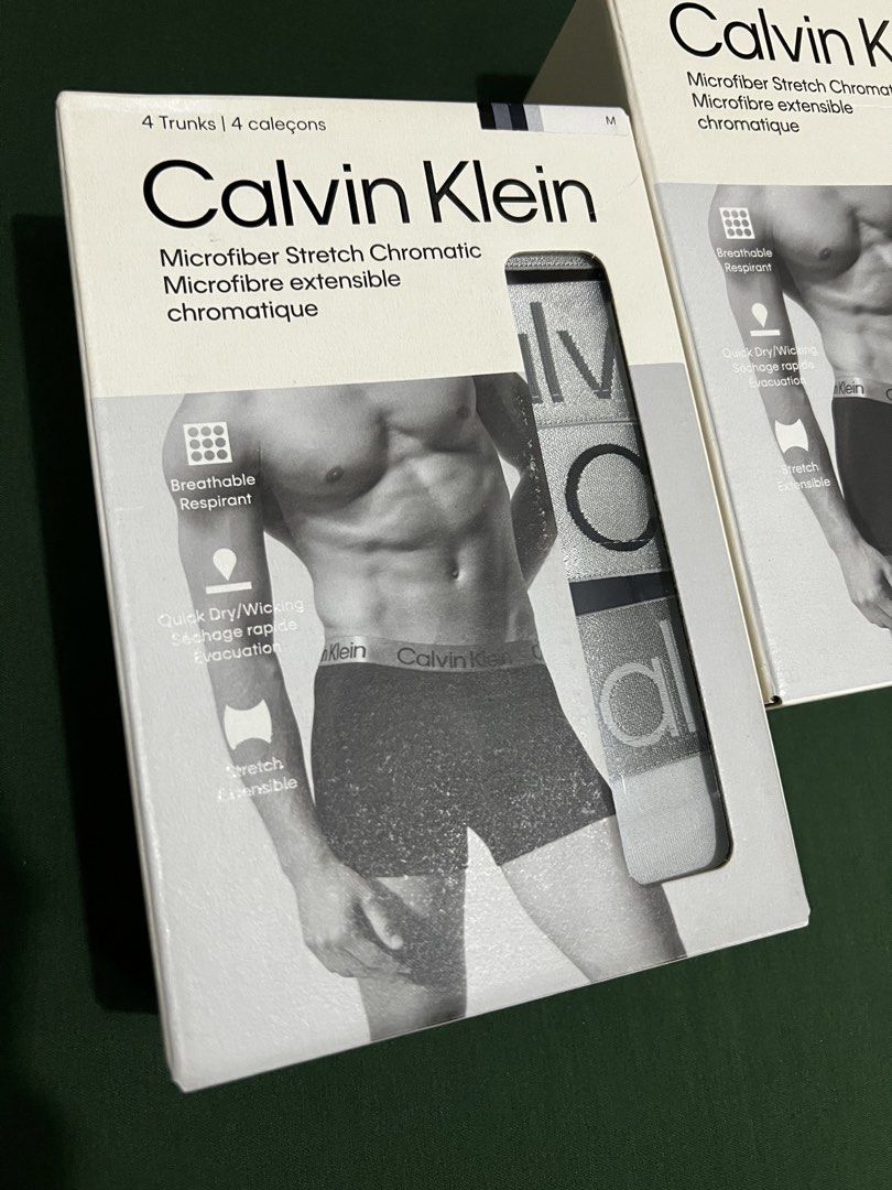 CALVIN KLEIN (Category: Underwear) located in Pasay City. Submitted by pt6nation (Listing ID 1470716997, Image 3). Description: 🔥 CALVIN KLEIN 🔥 ✨ LEGIT & AUTHENTIC ✨ Super fresh from Vancouver, Canada! 🇨🇦 🩲 Calvin Klein Trunk brief size (M) — Men 💰 YOURS FOR ONLY ₱3,850 lang for 4 pcs. 🥰 Perfek na perfek pang Christmas gift! 😍 🚚 DELIVERY AVAILABLE; ✅ Lalamove — within Metro Manila ✅ J&T Express — outside Metro Manila #CalvinKlein #MensU