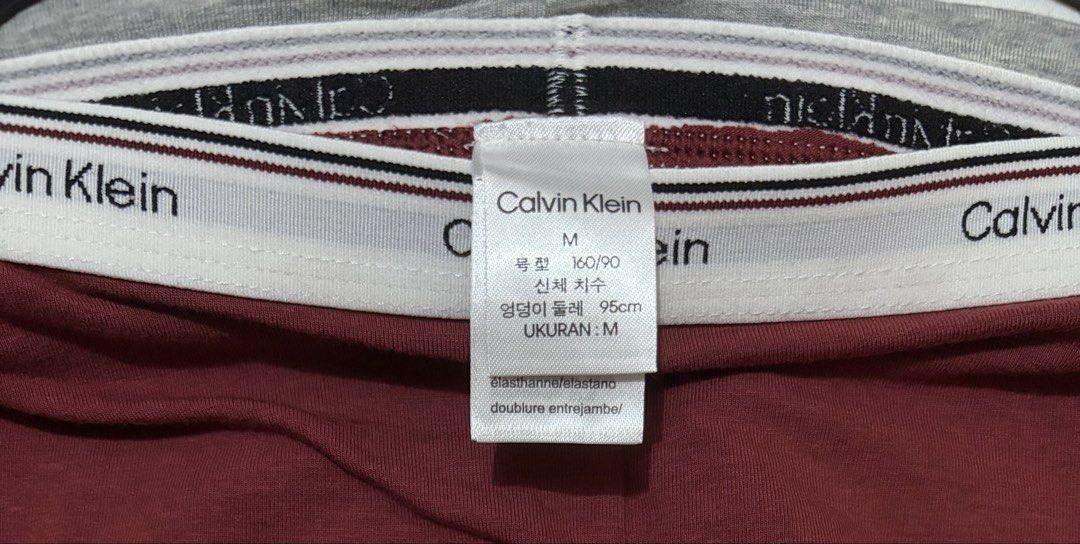 Calvin Klein Boyshorts Medium (Category: Undergarments & Loungewear) located in Quezon City. Submitted by beckyshop2024 (Listing ID 1470605120, Image 3). Description: - Brand new - Original from US - Runs big, M on tag, fits up to Large - Price is per piece - 2 pcs. available.