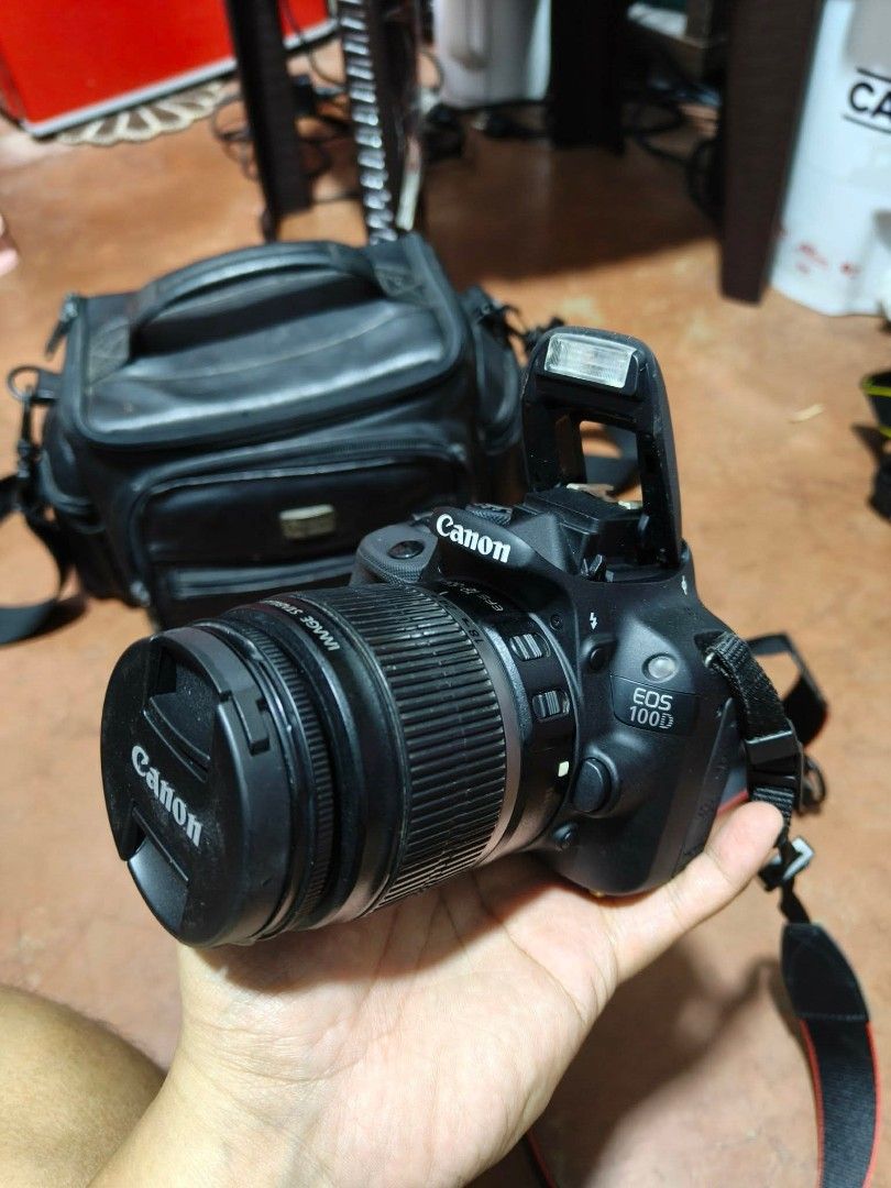 Canon 100d 18megapixels Touchscreen with 18-55mm Kitlens (Category: Cameras) located in Manila. Submitted by camera.matrix.ph (Listing ID 1470696611, Image 2). Description: Canon 100d 18megapixels Touchscreen with 18-55mm Kitlens for your Photojornalism Journey 15,000 Only Cash 15,000 Pesos 15,000k Php 15,000k Usdt Gcash Crypto Complete set with Camera Bag Memory Card Canon Lens cap Canon Chargger Canon Battery Canon Strap Canon 18-55mm Lens Cano