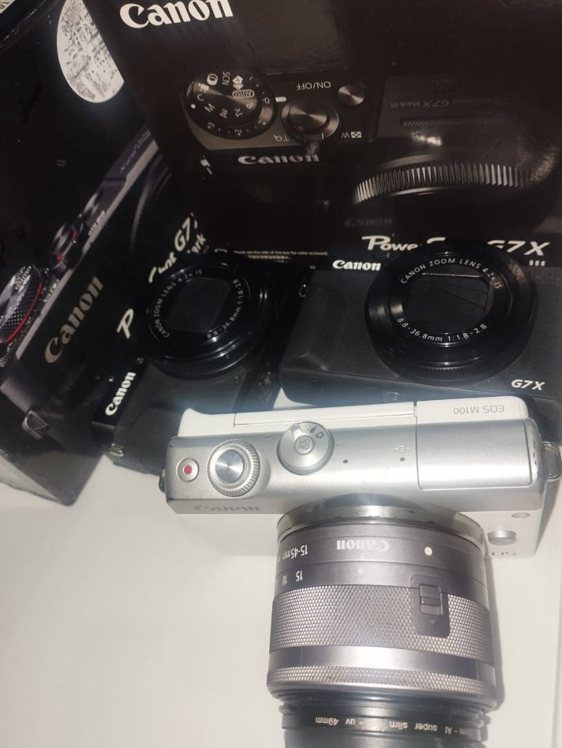 Canon mark III&II M100 (Category: Cameras) located in Caloocan City. Submitted by silentwater.e99115 (Listing ID 1470728831, Image 1). Description: .