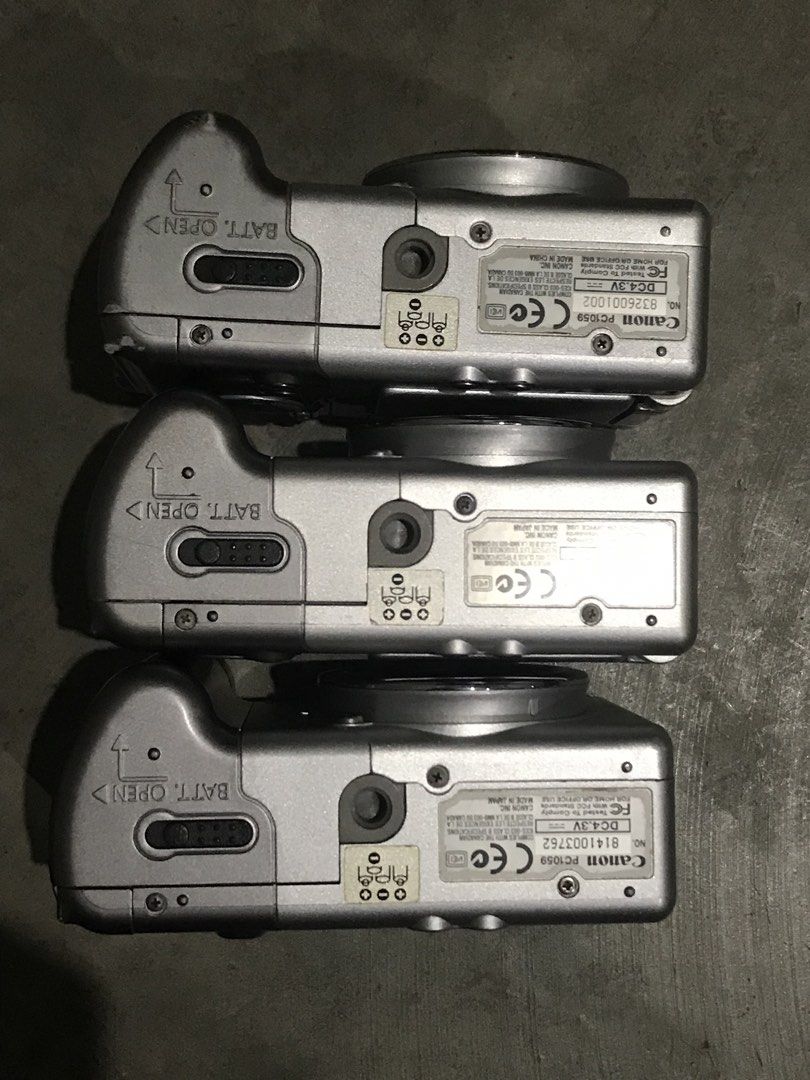Canon Powershot A80 digital camera (Category: Cameras) located in Tarlac. Submitted by quacktage (Listing ID 1470664153, Image 3). Description: ht box canon powershot a80 sold as set 3 pcs nego, but pass to lowball. one screen is like new all of them working but sometimes need to re insert the batt to show life or use energizer battery. sign of life proof on the last pic, last time tested working and took a picture. how do i know? you can change 