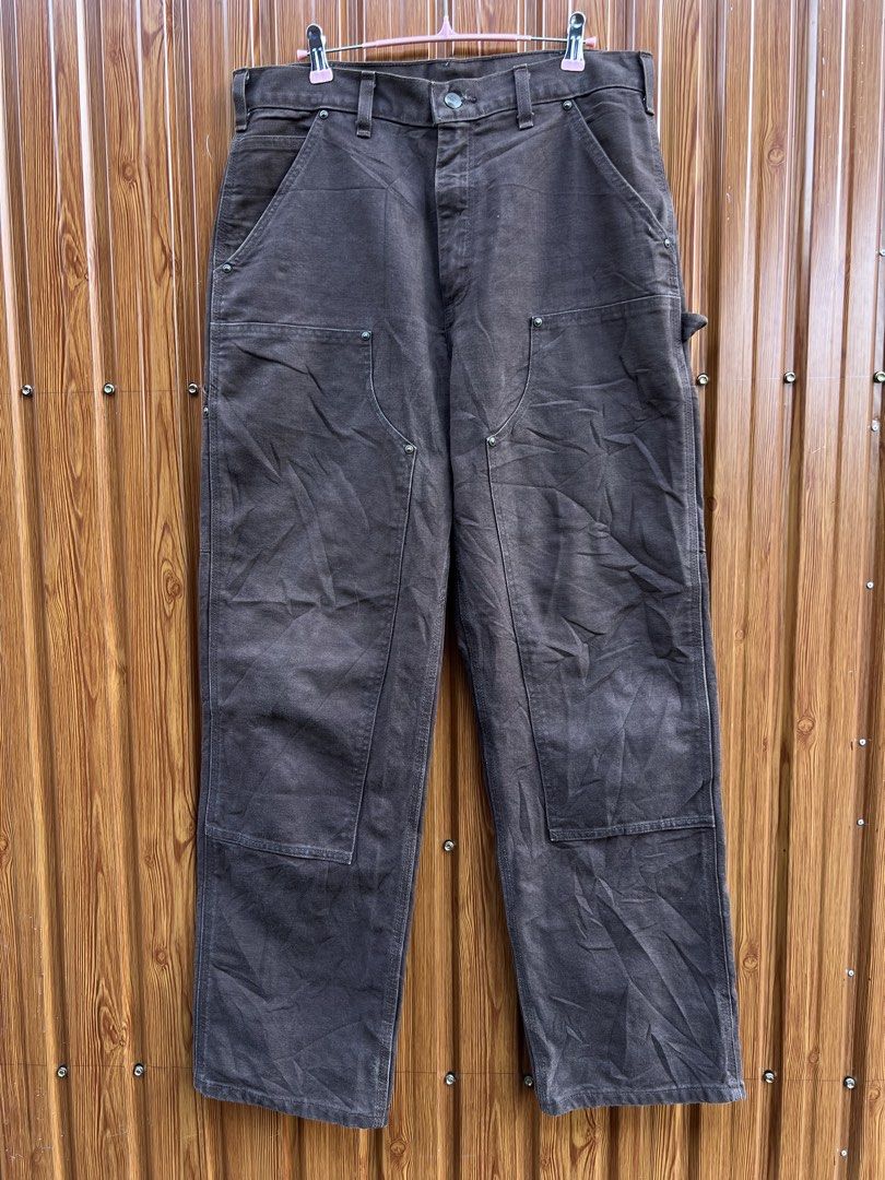 CARHARTT DOUBLE KNEE (Category: Jeans) located in Jolo. Submitted by marvintamr98679 (Listing ID 1470641517, Image 2). Description: •AUTHENTIC •GOOD AS NEW •NO ISSUES •COMPLETE TAGS •DIMES: •WIDTH :32-34 •LENGHT :43 •LEG OPENING : 9.