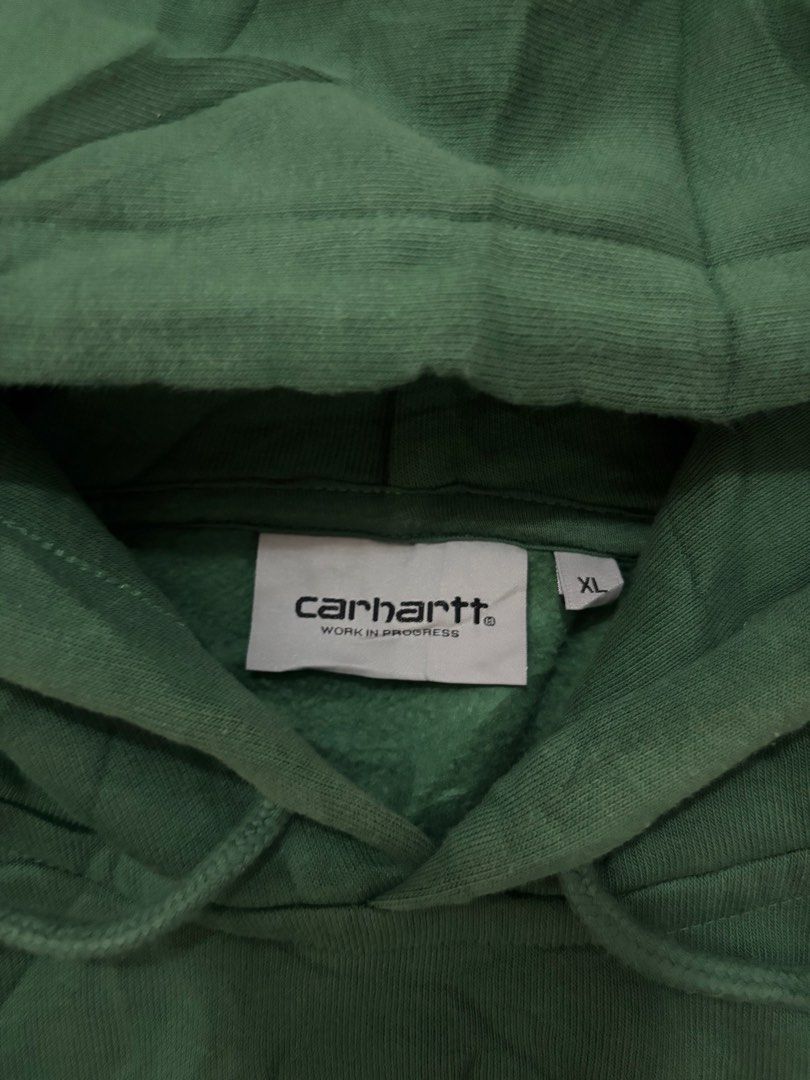 Carhartt Hoodie (Category: Coats, Jackets and Outerwear) located in Ibajay. Submitted by thriftthriftlang.aklan (Listing ID 1470640515, Image 3). Description: Carhartt Hoodie Dimes-25.5x28 Condition-Excellent Condition Color Rate-10/10 Issue-No Issue Good as New Fresh from bale.