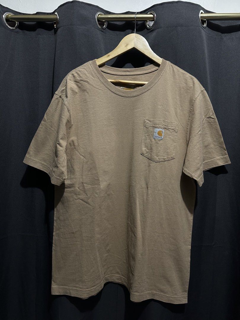 Carhartt K87 Workwear Pocket Tee (Category: Tshirts & Polo Shirts ) located in Buenavista. Submitted by themodernrack (Listing ID 1470596423, Image 1). Description: Condition: Excellent Condition Measurements & Sizing: Size: Tagged Size M (Carhartt original loose fit; fits like Men’s L) Width (Pit to Pit): 22” Length: 28”.