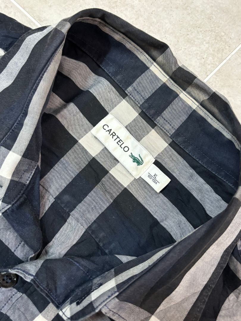 CARTELO POLO PLAID BOTTON (Category: Tshirts & Polo Shirts ) located in Manila. Submitted by nlgarments (Listing ID 1470572223, Image 3). Description: CARTELO POLO CHECKERED NO ISSUE NEED WASH VERY GOOD CONDITION.