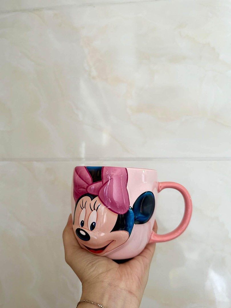 Cartoon Mugs (Category: Water Bottles & Tumblers) located in Quezon City. Submitted by stuffs.hellyy (Listing ID 1470724815, Image 1). Description: with box & straw.