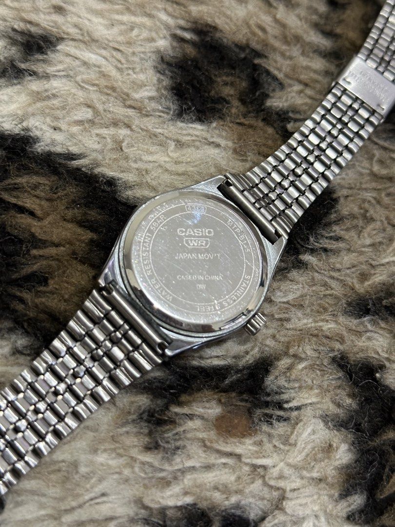 Casio MTP-B145D-2A1VEF (Casio Tiffany Blue Dial Watch) (Category: Men's Watches) located in Nasugbu. Submitted by diornght (Listing ID 1470561486, Image 3). Description: - Precise Japan Quartz Movement - Stainless Steel Case and Band - Push Button Release Clasp - Mineral Crystal, 3-Hand Analog Display - Case Dimensions - Approximately: 40×35×7.4m - Water Ressitant - 50M Issue: Scratches 📍Nasugbu, Batangas 📦 LBC, J&T, Flash Express.