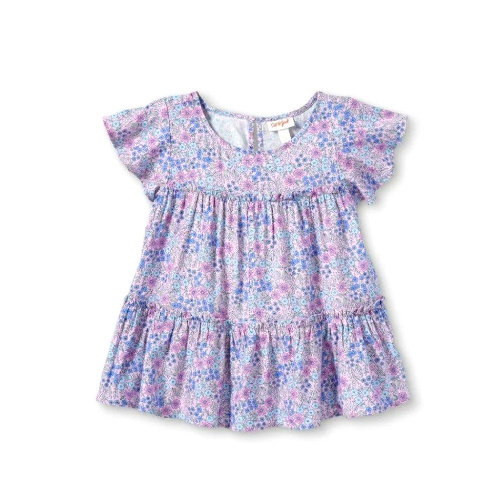 Cat & Jack Floral Tiered Blouse (Category: Babies & Kids Fashion) located in Manila. Submitted by handmedownsbymamaandisla (Listing ID 1470684016, Image 1). Description: .