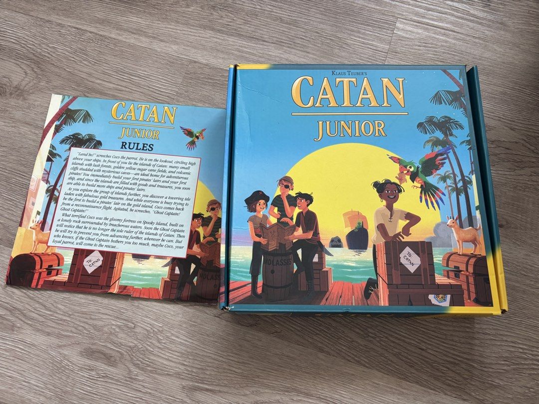 Catan Junior Board Game Klaus Teuber, Toys & Collectibles, Toys, Board ...