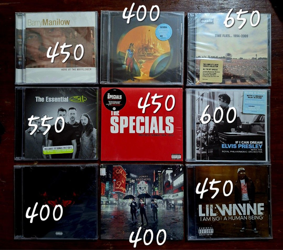 Cd album (Category: CDs & DVDs) located in Caloocan City. Submitted by collectionsitems (Listing ID 1470660887, Image 1). Description: Welcome to our shop KEY NECTION A DISCTION MUSIC AND VIDEO STORE! 👝Posted items are on hand. 💿🎧🎵💽🎷📽🎥 CD'S / DVD's Books & VINYL are all imported made in uk our local opm album and original in mint to nearmint & unsealead sealed brand new 🛒Pls add to cart to check stocks availability. 💵We sell quality pro