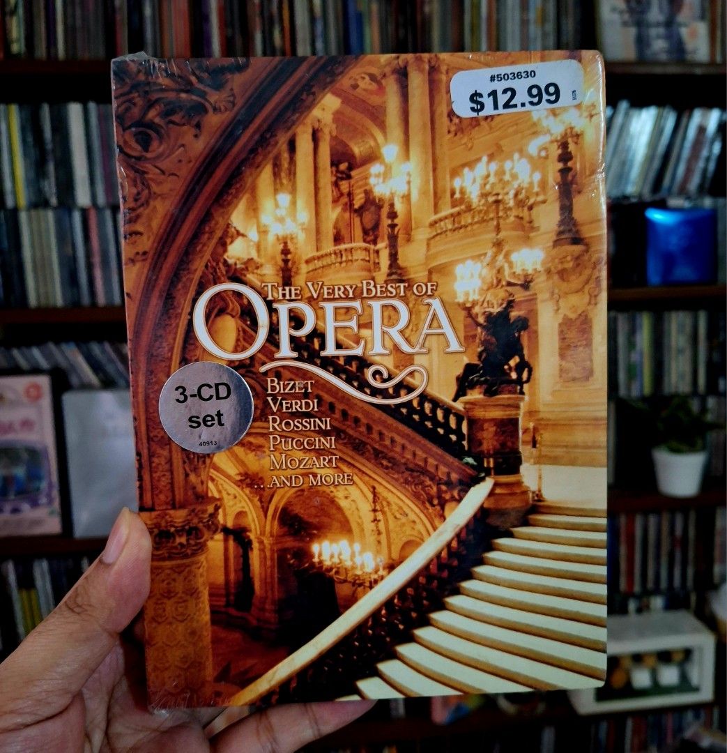 Cd album opera 3cd (Category: CDs & DVDs) located in Caloocan City. Submitted by collectionsitems (Listing ID 1470660214, Image 1). Description: Welcome to our shop KEY NECTION A DISCTION MUSIC AND VIDEO STORE! 👝Posted items are on hand. 💿🎧🎵💽🎷📽🎥 CD'S / DVD's Books & VINYL are all imported made in uk our local opm album and original in mint to nearmint & unsealead sealed brand new 🛒Pls add to cart to check stocks availability. 💵We sell q